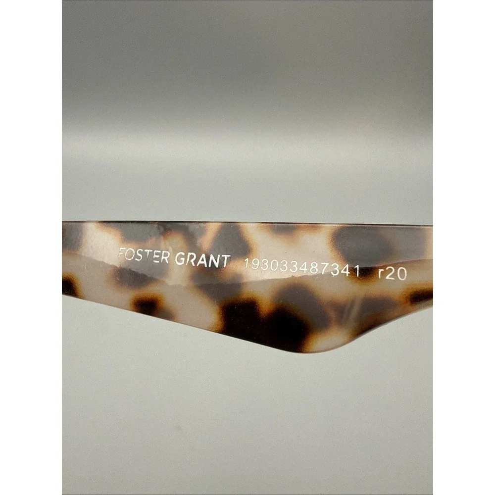 Cat Eye Sunglasses Dark Tortoise Frame Purple Gradient Polarized by Foster Grant